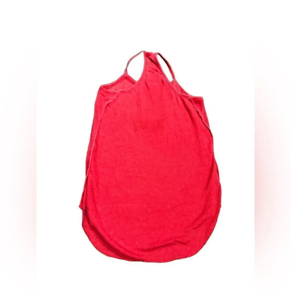 NWT Chaser T Back Tank in hot pink tank (stock photo shown) MSRP $69 - Picture 3 of 5